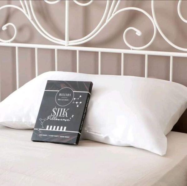Silk pillow case - antiwrinkle, anti hair loss
